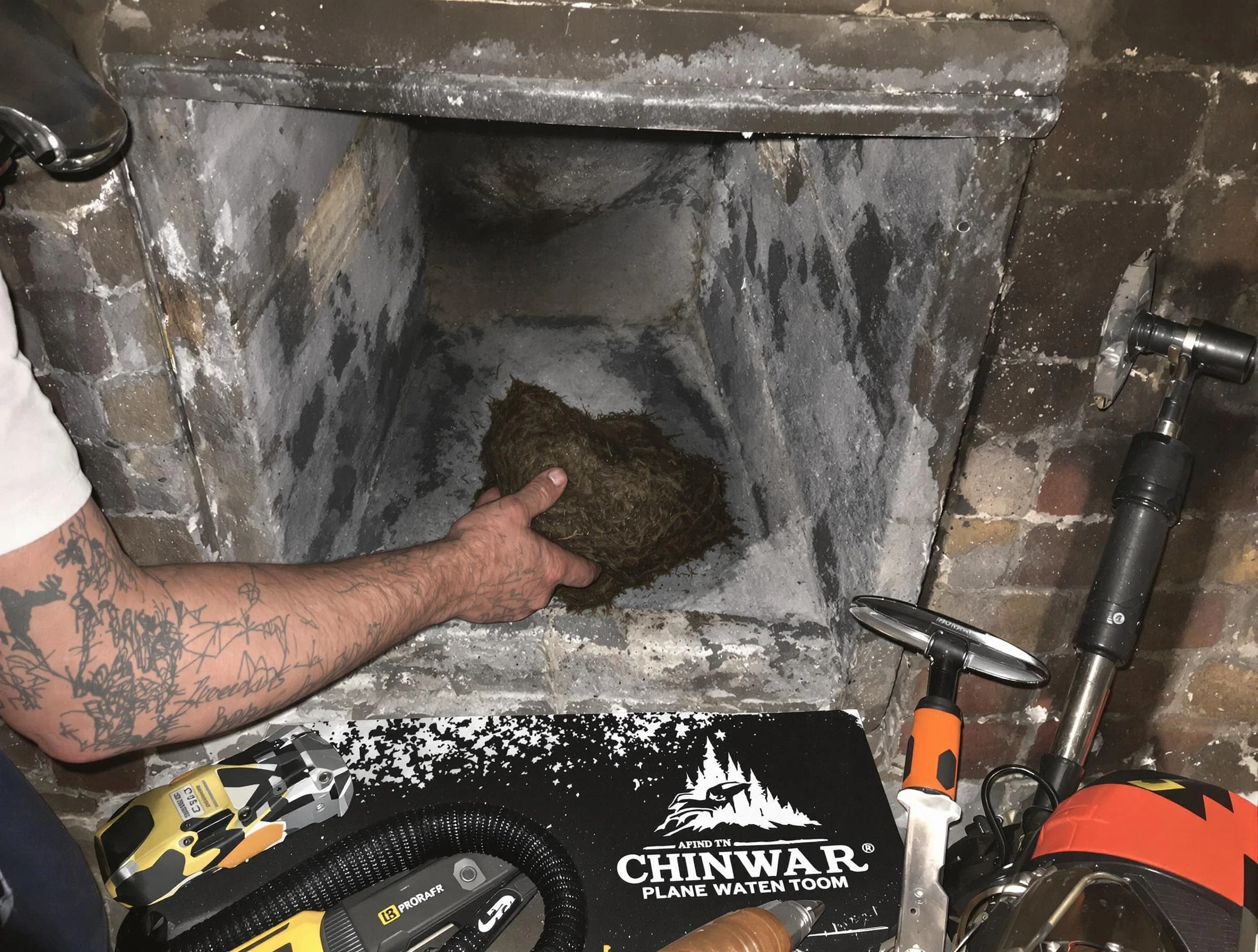 Milliken Chimney Sweep safely removing debris and screening chimney in Milliken, CO
