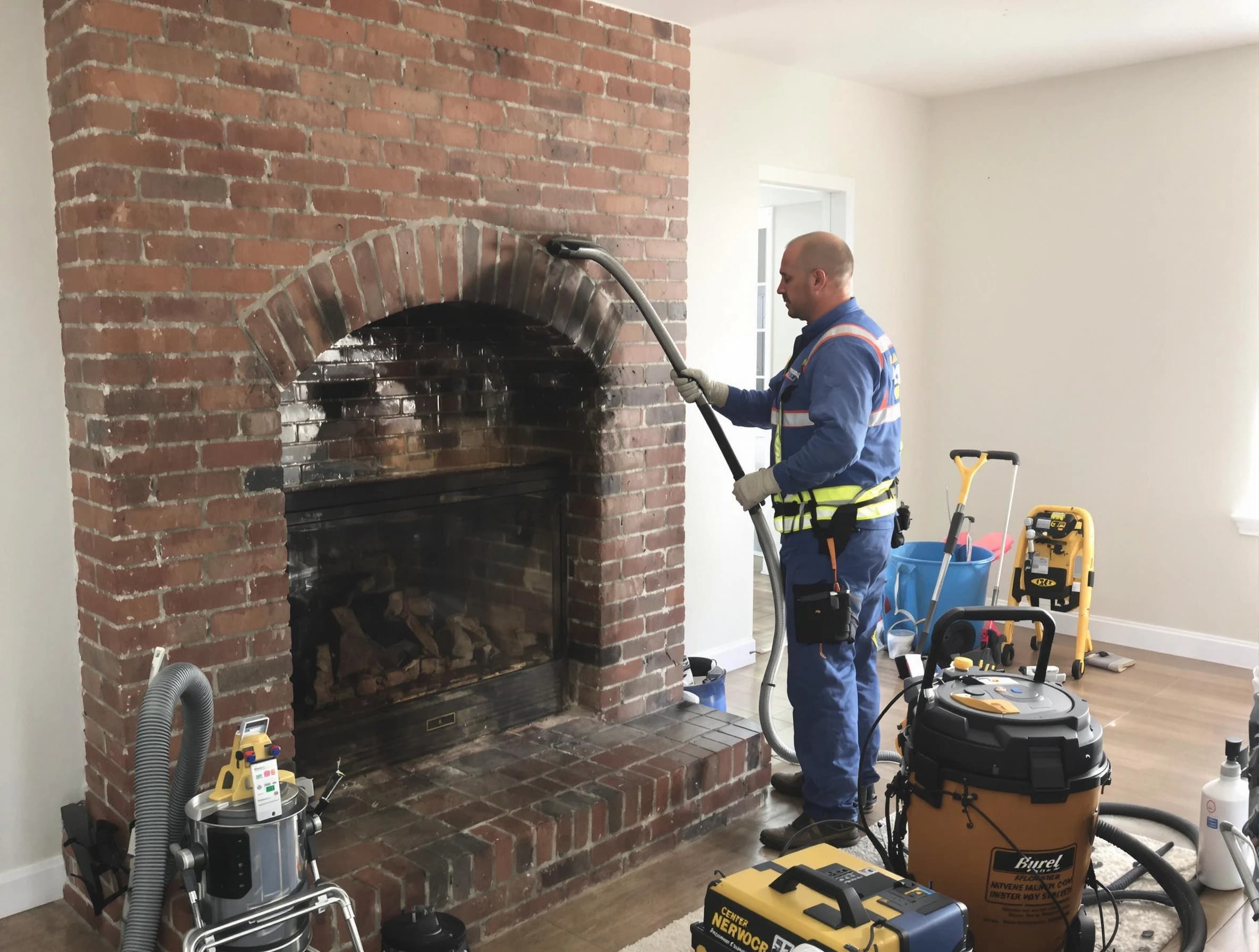 Milliken Chimney Sweep expert performing detailed chimney sweep in Milliken, CO