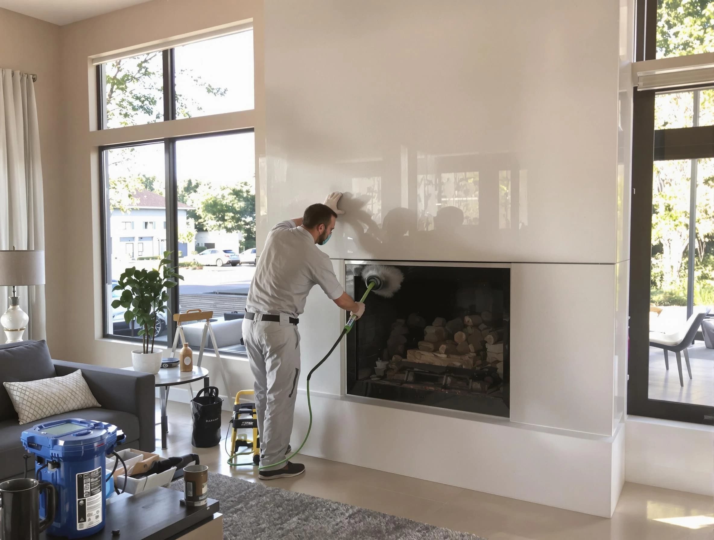 Milliken Chimney Sweep performing thorough soot removal in Milliken, CO