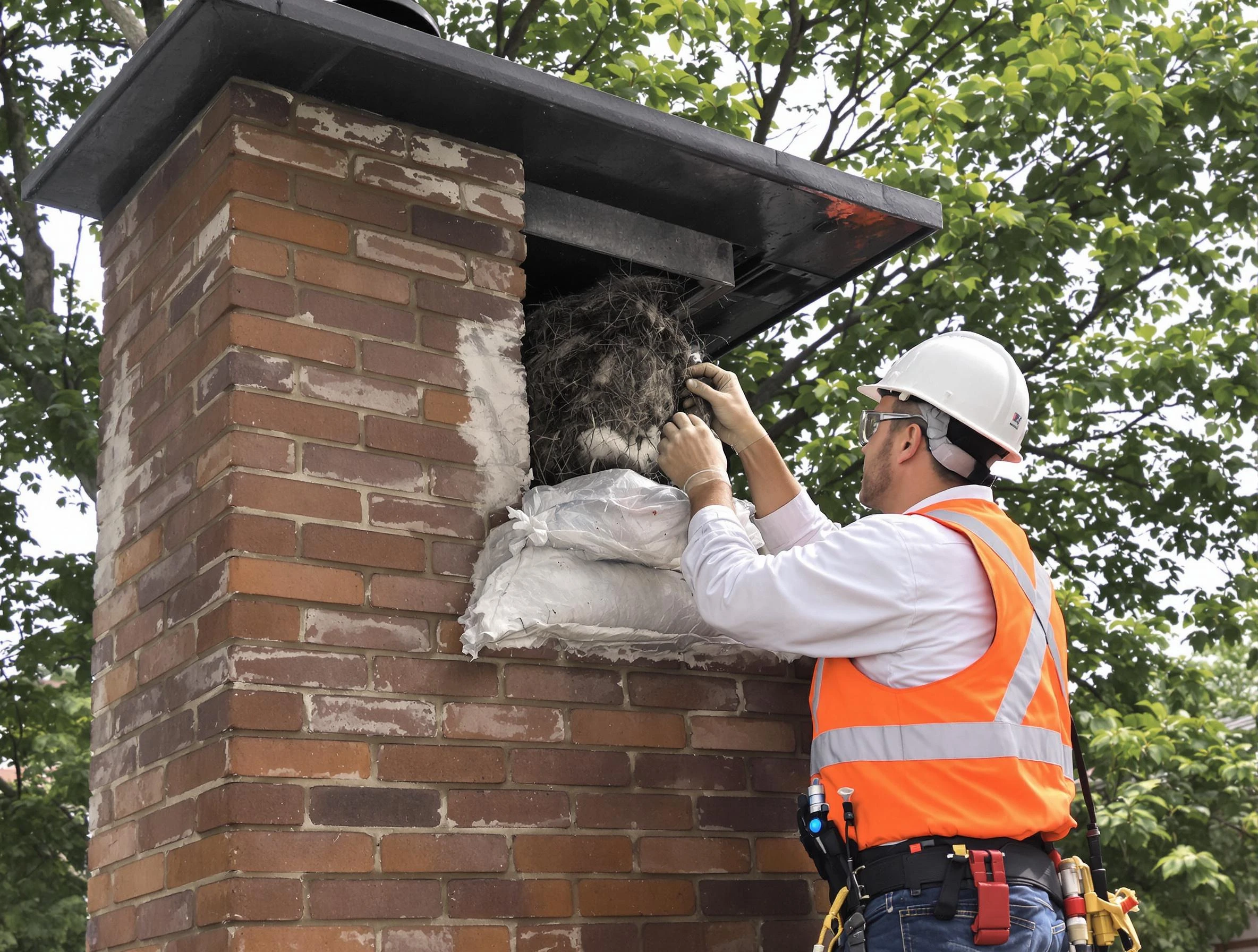 Humane removal of debris and animals by Milliken Chimney Sweep in Milliken, CO
