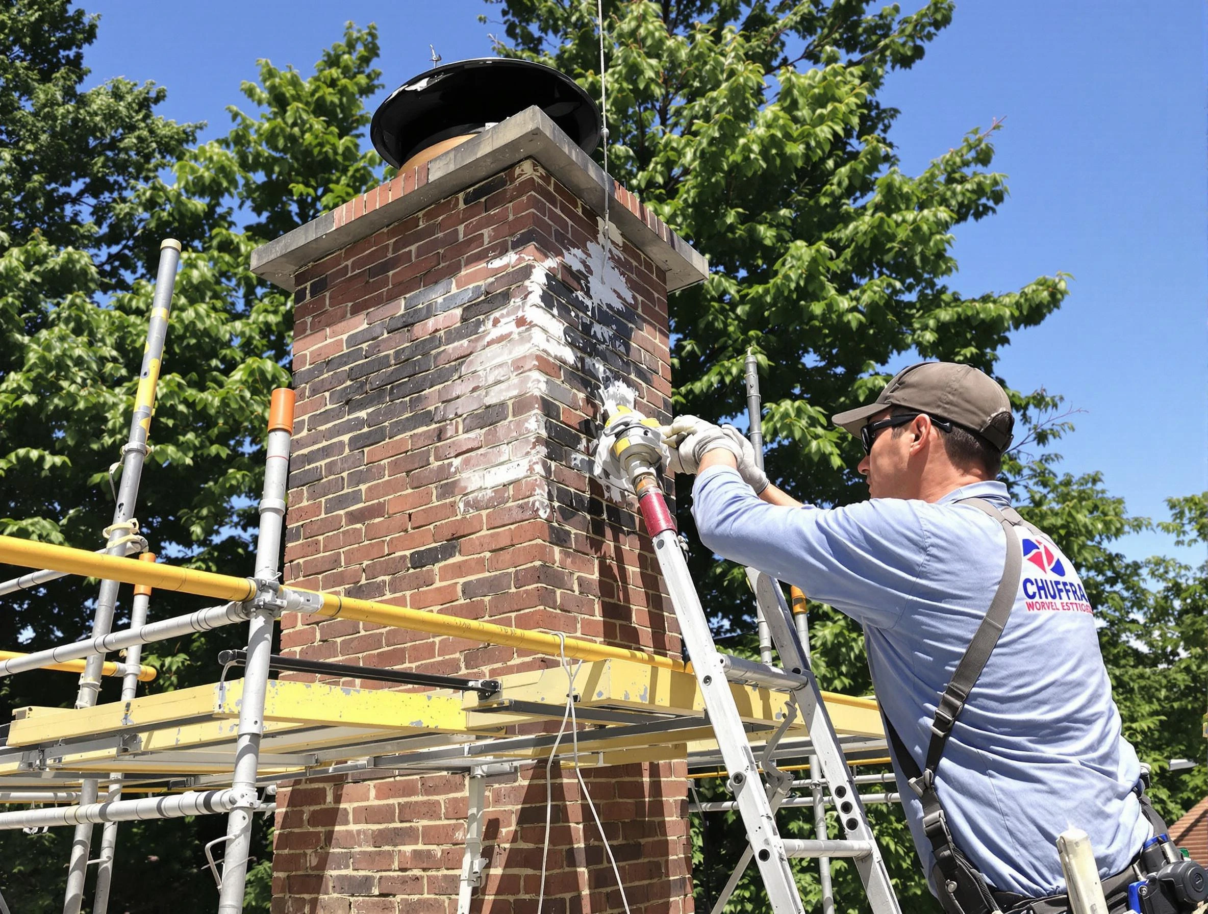 Structural chimney repair by Milliken Chimney Sweep in Milliken, CO